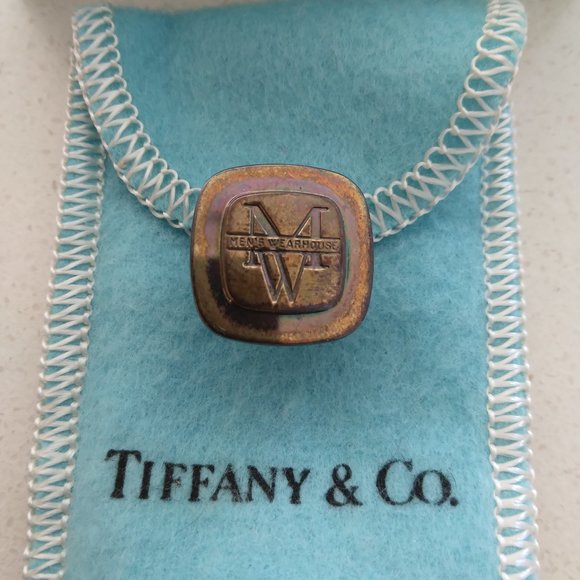 Tiffany Sterling Silver tie or lapel pin - Picture 5 of 8